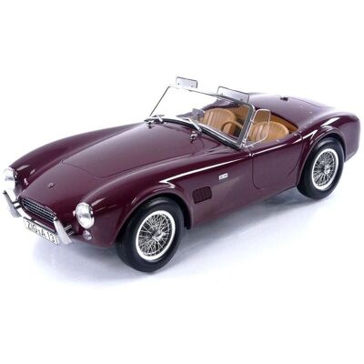 Voiture Modèle Norev - 1/18 AC Cobra 289 - Rouge Foncé - Publicité Voiture Modèle Norev - 1/18 AC Cobra 289 - Rouge Foncé - Publicité