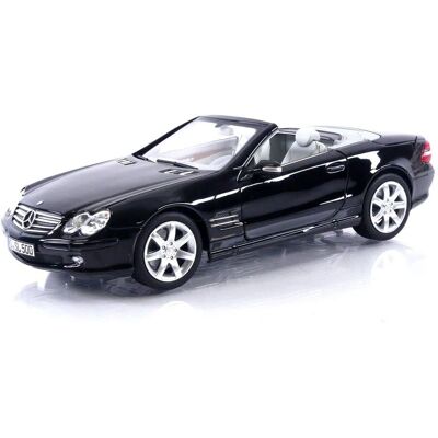 Modèle réduit Mercedes Benz SL 500 Norev - Échelle 1:18 Noir - Publicité Modèle réduit Mercedes Benz SL 500 Norev - Échelle 1:18 Noir - Publicité