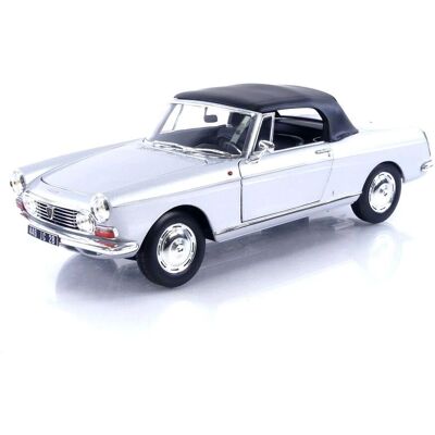 NOREV 184835 Peugeot 404 Cabriolet 1967 Silber - Modellauto NOREV 184835 Peugeot 404 Cabriolet 1967 Silber - Modellauto