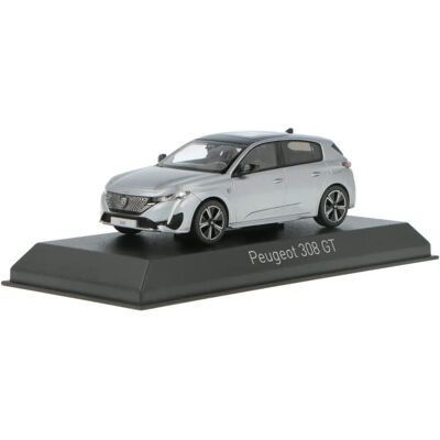 Norev Peugeot 308 GT Artense Grau 1:43 Voiture Modèle - Publicité Norev Peugeot 308 GT Artense Grau 1:43 Voiture Modèle - Publicité