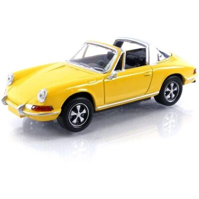NOREV 750042 Porsche 911 Targa - Voiture miniature - Jaune - Publicité NOREV 750042 Porsche 911 Targa - Voiture miniature - Jaune - Publicité