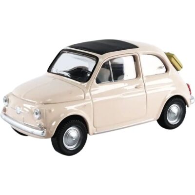 Norev Fiat 500F Diecast Modell Pink - Modellauto Norev Fiat 500F Diecast Modell Pink - Modellauto