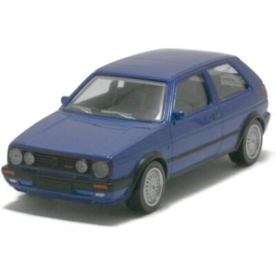Norev Volkswagen Golf G60 1990 Bleu - Voiture jouet - Publicité Norev Volkswagen Golf G60 1990 Bleu - Voiture jouet - Publicité