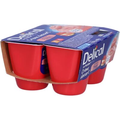 Delical La Floridine Crème Dessert Fraise HP - Crème Dessert - Publicité Delical La Floridine Crème Dessert Fraise HP - Crème Dessert - Publicité
