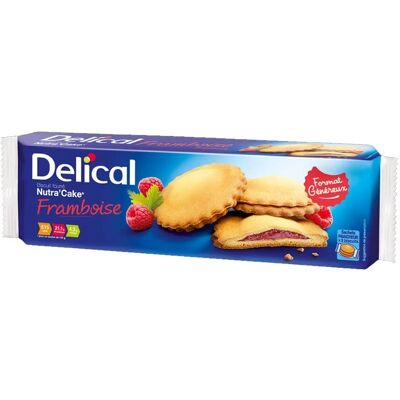 Delical Nutra'Cake Framboise - Snack Protéiné & Calorique - Soutien Musculaire - 9 pcs Delical Nutra'Cake Framboise - Snack Protéiné & Calorique - Soutien Musculaire - 9 pcs