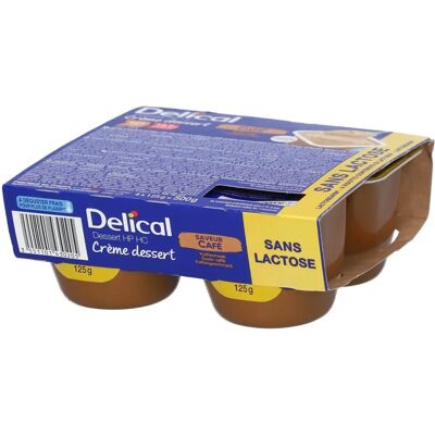 Delical Dessert Proteico Senza Lattosio 4x125g Delical Dessert Proteico Senza Lattosio 4x125g