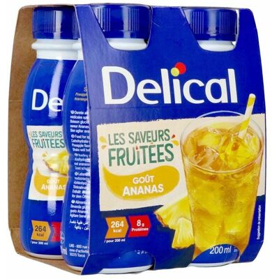 Delical Boisson Fruitée Hypercalorique - Complément alimentaire - Publicité Delical Boisson Fruitée Hypercalorique - Complément alimentaire - Publicité