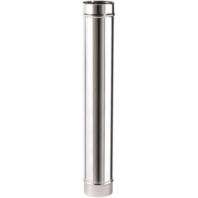 Tube ISOTIP JONCOUX - 1M, Ø125mm, Inox 304 - Pièce de chauffage - Publicité Tube ISOTIP JONCOUX - 1M, Ø125mm, Inox 304 - Pièce de chauffage - Publicité