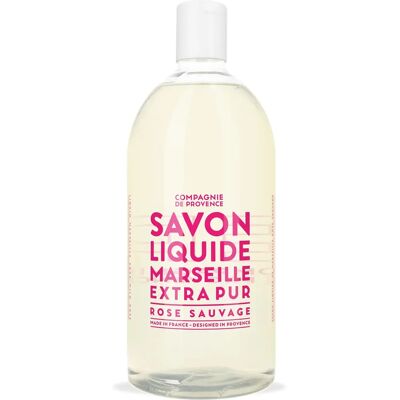 Compagnie de Provence Villrose Flytende Såpe Påfylling - 1000ml Compagnie de Provence Villrose Flytende Såpe Påfylling - 1000ml