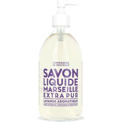 Compagnie De Provence Savon Liquide de Marseille Lavande - Savon Liquide de Marseille - Publicité Compagnie De Provence Savon Liquide de Marseille Lavande - Savon Liquide de Marseille - Publicité