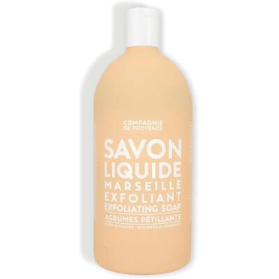 Compagnie de Provence Savon Liquide Exfoliant 1000ml Recharge - Publicité Compagnie de Provence Savon Liquide Exfoliant 1000ml Recharge - Publicité