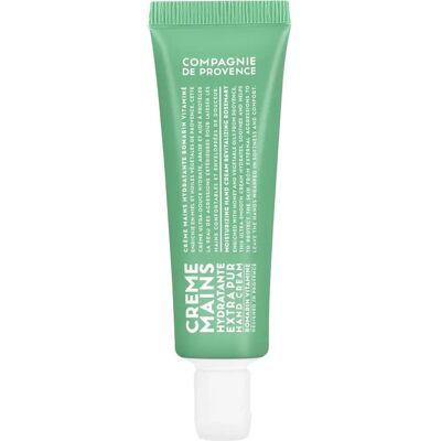 Crème pour les mains vivifiante au romarin de Compagnie de Provence - 30ml/1oz - Publicité Crème pour les mains vivifiante au romarin de Compagnie de Provence - 30ml/1oz - Publicité