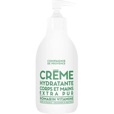 Compagnie de Provence Rozenmarijn Vitamine Hand- & Bodycrème - 300ml/10oz Compagnie de Provence Rozenmarijn Vitamine Hand- & Bodycrème - 300ml/10oz