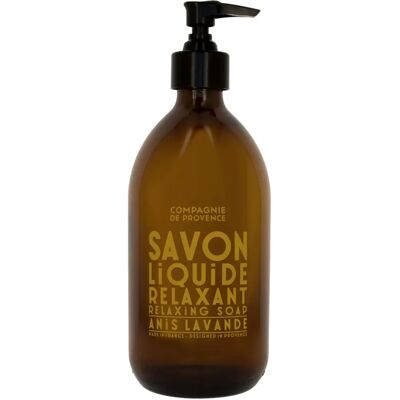 Savon liquide lavande et anis de Compagnie de Provence - Savon liquide - Publicité Savon liquide lavande et anis de Compagnie de Provence - Savon liquide - Publicité