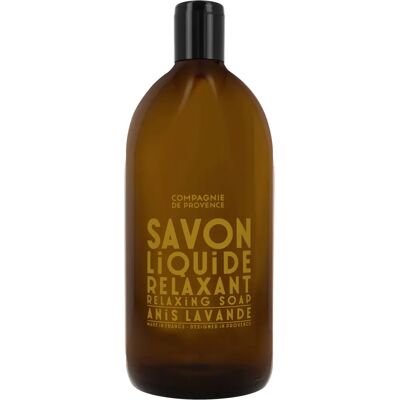 Recharge de savon liquide lavande anis de Compagnie de Provence - 1000 ml - Publicité Recharge de savon liquide lavande anis de Compagnie de Provence - 1000 ml - Publicité