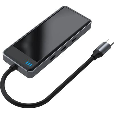 APM Hub USB-C 3.0 6 poorten - USB-C, USB-A, Overdracht 5Gb/s APM Hub USB-C 3.0 6 poorten - USB-C, USB-A, Overdracht 5Gb/s