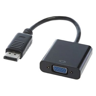 Adattatore cavo video APM 590473 - DisplayPort a VGA - 0,15 m Adattatore cavo video APM 590473 - DisplayPort a VGA - 0,15 m