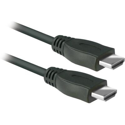 APM 590486 HDMI Kabel - 1m HDMI Type A - Zwart APM 590486 HDMI Kabel - 1m HDMI Type A - Zwart