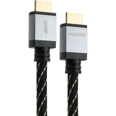 Câble HDMI 2.1 8K Nylon APM - Vidéo & Audio - 3m Câble HDMI 2.1 8K Nylon APM - Vidéo & Audio - 3m