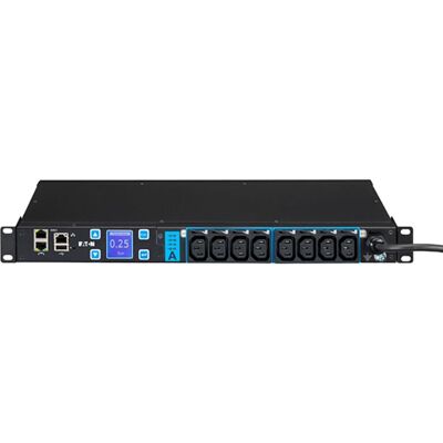 Eaton EMAH28 Stromverteilungseinheit - 8 AC-Steckdosen - 1U Rack - Schwarz Eaton EMAH28 Stromverteilungseinheit - 8 AC-Steckdosen - 1U Rack - Schwarz