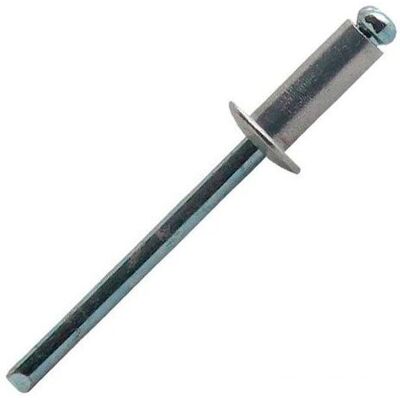 Rivets en aluminium/acier SCELL-IT 4,8x25mm - 250 pièces - Publicité Rivets en aluminium/acier SCELL-IT 4,8x25mm - 250 pièces - Publicité