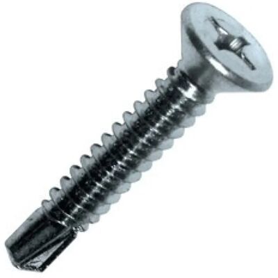 SCELL-IT Zink Selbstbohrschraube mit Phillipskopf - Stahl - 4,8x45mm SCELL-IT Zink Selbstbohrschraube mit Phillipskopf - Stahl - 4,8x45mm