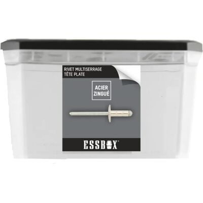 SCELL-IT Rivets Standard Aluminium Stahl - Großkopf - Ø4,8mm x 16mm - Packung 250 SCELL-IT Rivets Standard Aluminium Stahl - Großkopf - Ø4,8mm x 16mm - Packung 250