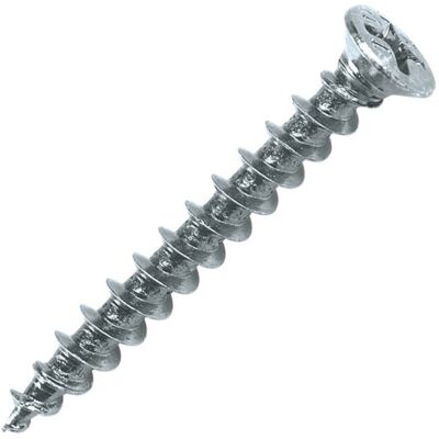 SCELL-IT Tornillos de Acero Zincado - 4,2x35 mm - PH2 - Cabeza avellanada con ranura en cruz - Caja PVC SCELL-IT Tornillos de Acero Zincado - 4,2x35 mm - PH2 - Cabeza avellanada con ranura en cruz - Caja PVC