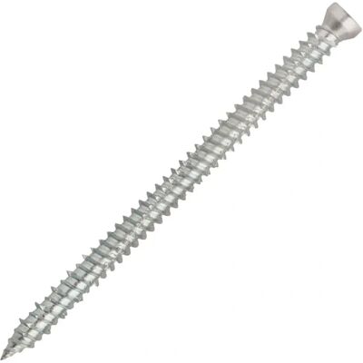 Tornillo para hormigón Scell-it - Cabeza reducida - Montaje sin tensión - 7,5x152 mm Tornillo para hormigón Scell-it - Cabeza reducida - Montaje sin tensión - 7,5x152 mm