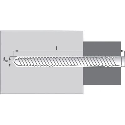 Vis Scell-it Jaunes En Zinc - 7,5x80mm - Hexagone Intérieur - Pour Fenêtres & Portes Vis Scell-it Jaunes En Zinc - 7,5x80mm - Hexagone Intérieur - Pour Fenêtres & Portes