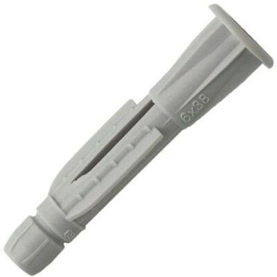 SCELL-IT Tassello universale in polipropilene 8x50mm - Confezione da 100 SCELL-IT Tassello universale in polipropilene 8x50mm - Confezione da 100