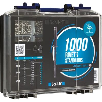 SCELL-IT Standard Flachkopf-Nieten - 1000 Stk SCELL-IT Standard Flachkopf-Nieten - 1000 Stk