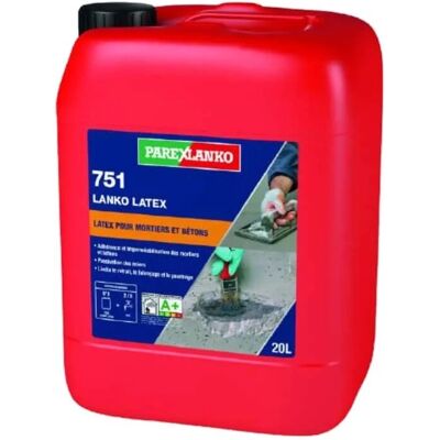 Parexlanko - 751 Lanko Latex - 20 L - L75120 - adhesivo para mortero Parexlanko - 751 Lanko Latex - 20 L - L75120 - adhesivo para mortero