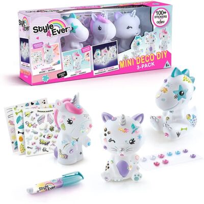 Canal Toys Egyszarvú Fénykészlet - Mini Deco DIY 3 Pack - Oktató Játék Canal Toys Egyszarvú Fénykészlet - Mini Deco DIY 3 Pack - Oktató Játék