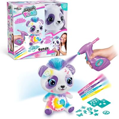 Canal Toys Airbrush Pluche Panda - Aanpasbaar - Voor 6+ kinderen Canal Toys Airbrush Pluche Panda - Aanpasbaar - Voor 6+ kinderen