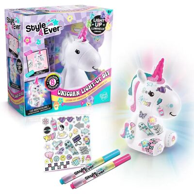 Canal Toys Biały jednorożec świecący DIY Edycja kolekcjonerska - Interaktywną zabawka Canal Toys Biały jednorożec świecący DIY Edycja kolekcjonerska - Interaktywną zabawka