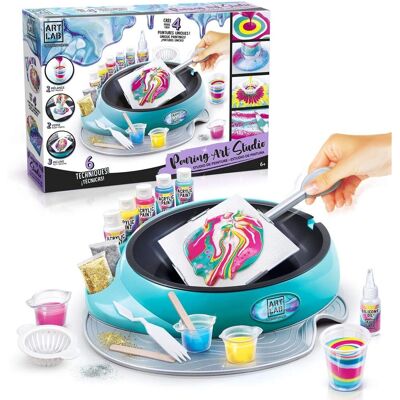 CanalToys Art Lab Regenboogset voor creatieve gietkunst acrylset voor kinderen CanalToys Art Lab Regenboogset voor creatieve gietkunst acrylset voor kinderen