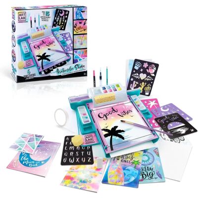 Canal Toys Watercolour Painting Studio - Art Lab - Blue - Watercolour Studio Canal Toys Watercolour Painting Studio - Art Lab - Blue - Watercolour Studio