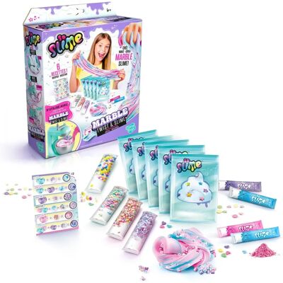 Zestaw Kreatywności Marble Twist i Slime od Canal Toys - Gra Rękodzieła Zestaw Kreatywności Marble Twist i Slime od Canal Toys - Gra Rękodzieła