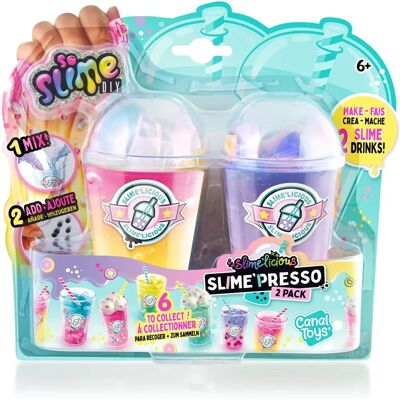 Canal Toys Slime'Presso 2er-Pack DIY Schleimgetränke-Kit Canal Toys Slime'Presso 2er-Pack DIY Schleimgetränke-Kit