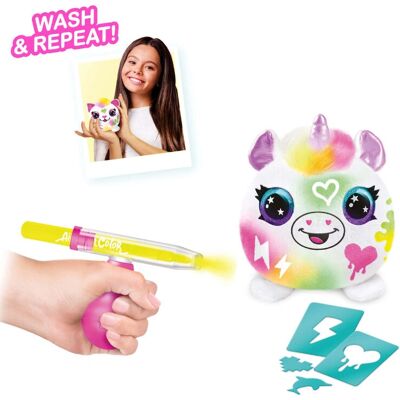 Canal Toys Airbrush Plüsch Neon Mini Überraschung - Plüschtier Canal Toys Airbrush Plüsch Neon Mini Überraschung - Plüschtier