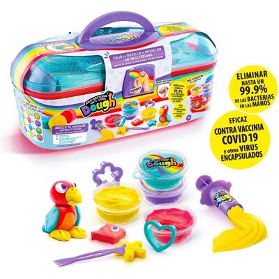 Malette de pâte à modeler antibactérienne Canal Toys - Étui à pâte Malette de pâte à modeler antibactérienne Canal Toys - Étui à pâte