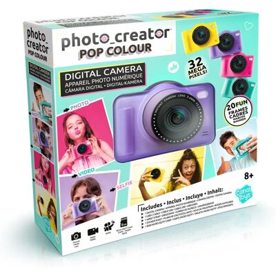 Canal Toys - Photo Creator - Digitale Kamera Lila 32GB SD-Karte Canal Toys - Photo Creator - Digitale Kamera Lila 32GB SD-Karte