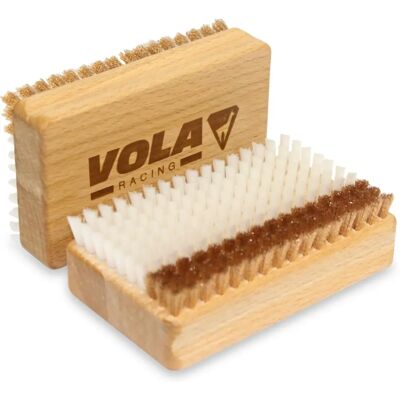 Spazzola da sci VOLA marrone nylon/bronzo - 2024 Spazzola da sci VOLA marrone nylon/bronzo - 2024