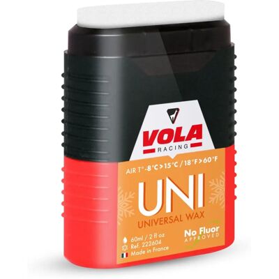 Vola Quick Boost - Cire de ski - Universelle, Toute Neige, -8°C à 15°C - Publicité Vola Quick Boost - Cire de ski - Universelle, Toute Neige, -8°C à 15°C - Publicité