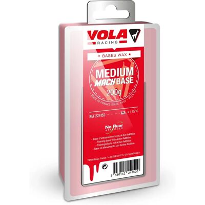 Vola Rosa 200g Cera Base Media - Cera para esquí Vola Rosa 200g Cera Base Media - Cera para esquí