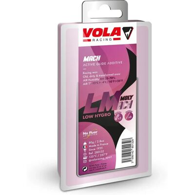 Vola LMach Moly 80g Cera Lilla - Cera da sci Vola LMach Moly 80g Cera Lilla - Cera da sci