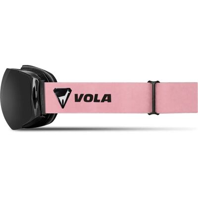 VOLA Maschera da Sci Rosa/Nero Protezione UV - Maschera da Sci VOLA Maschera da Sci Rosa/Nero Protezione UV - Maschera da Sci