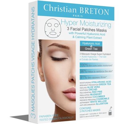 Christian Breton Hyalluronic Facial Mask - Facial Masks Christian Breton Hyalluronic Facial Mask - Facial Masks