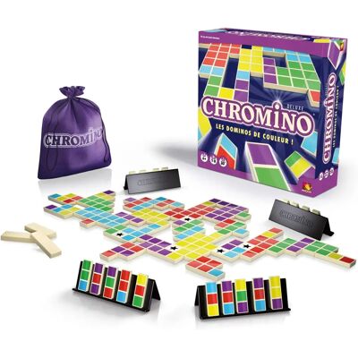 Asmodee CHRO05 Jeu de Société Chromino Deluxe - Publicité Asmodee CHRO05 Jeu de Société Chromino Deluxe - Publicité